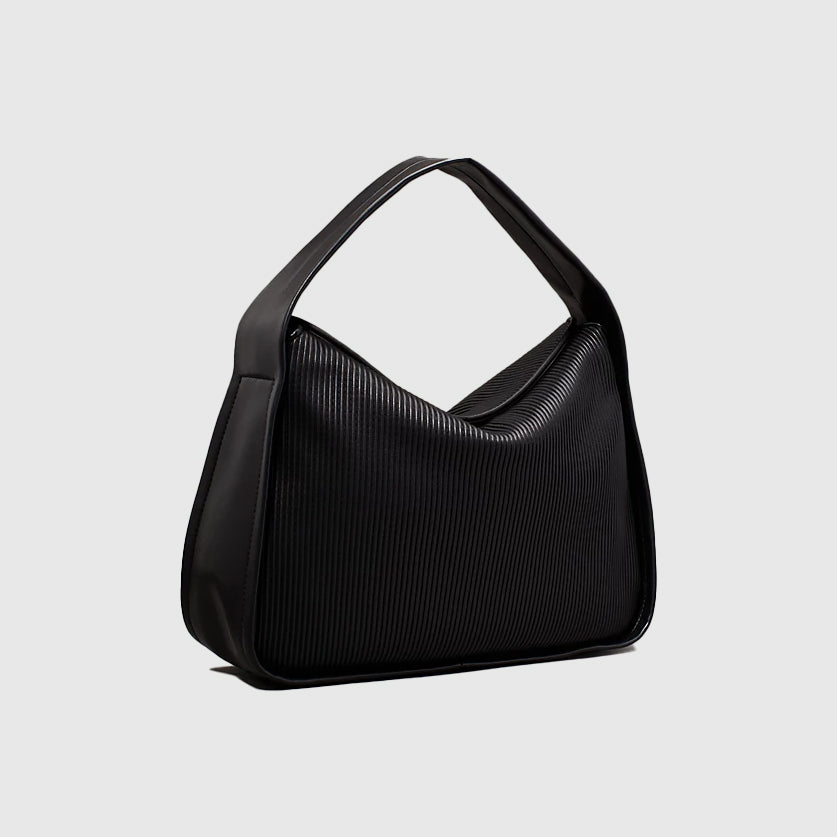 Rib Shoulderbag - Black