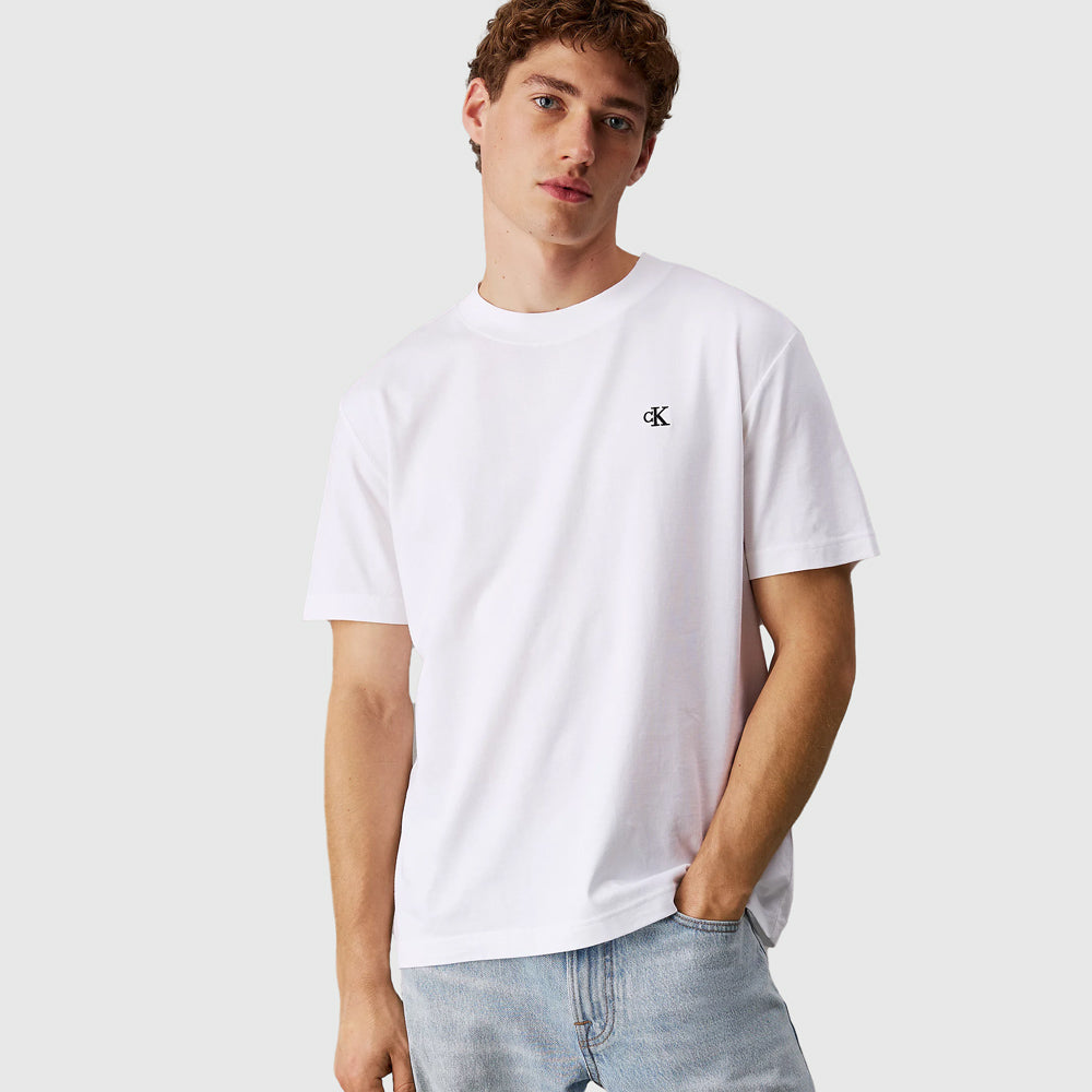 Calvin Klein Graphic Font T-Shirt - White |ThirdBaseUrban