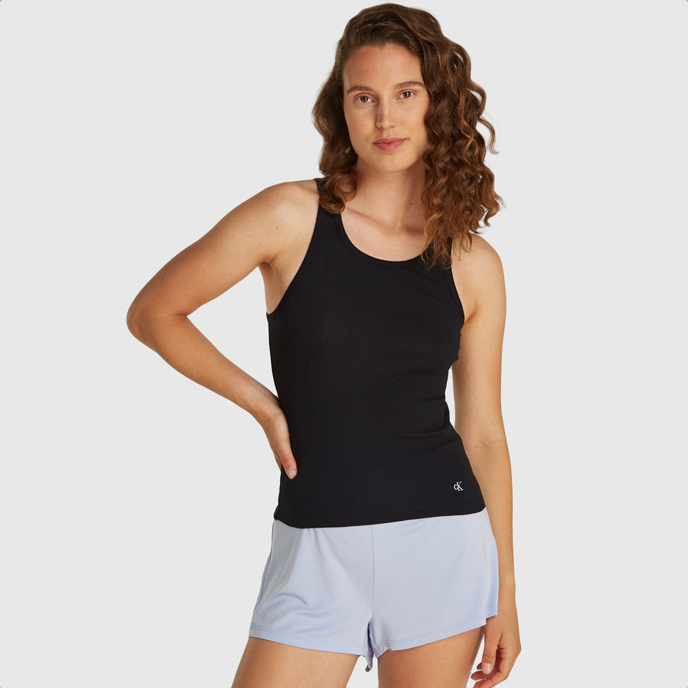 3 Pack Cotton Tank - Black