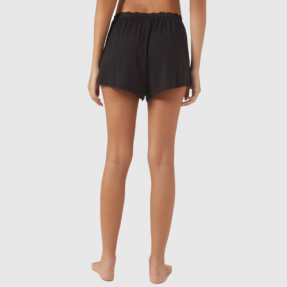 Attraction Sleep Shorts - Black
