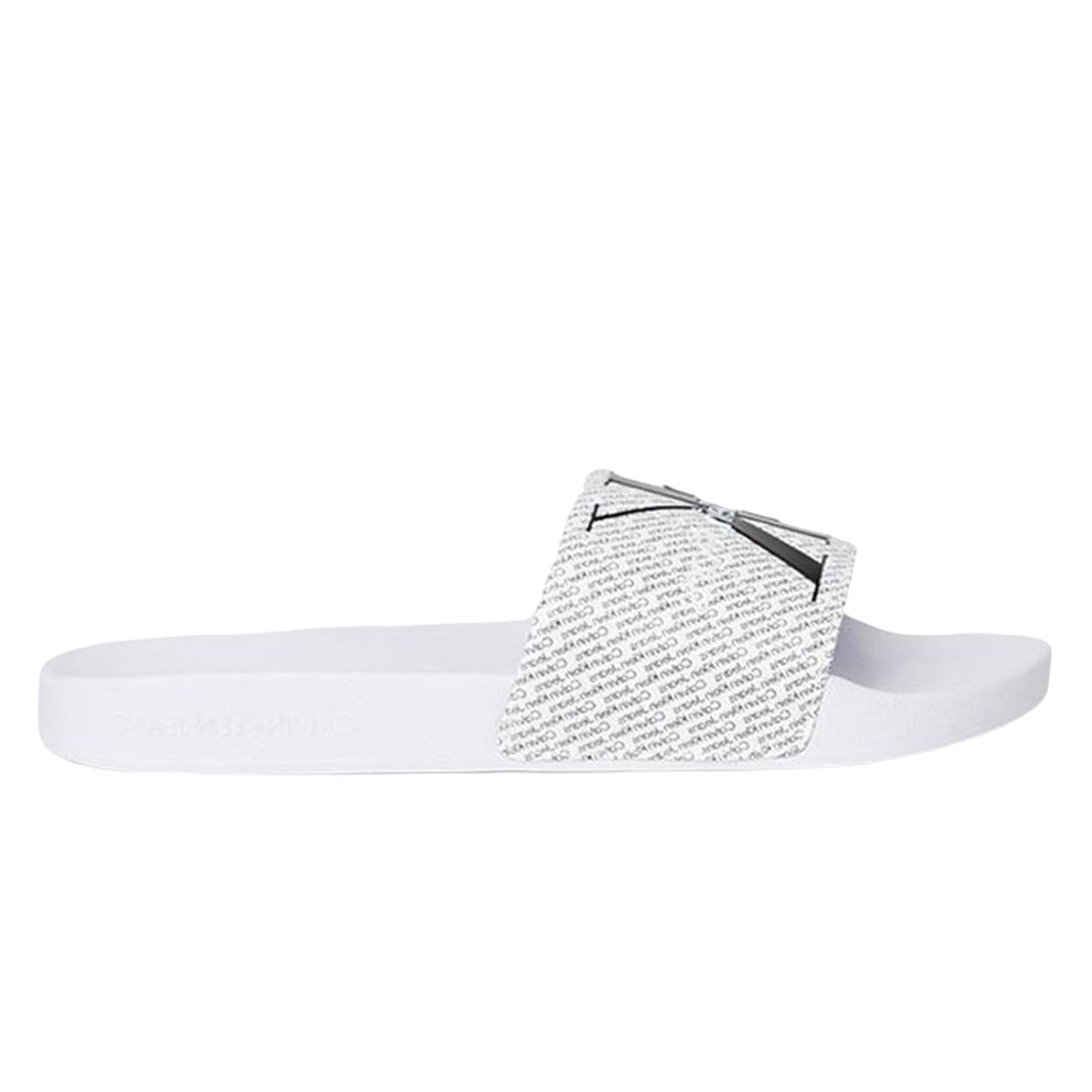 Aop Slide - White Multi