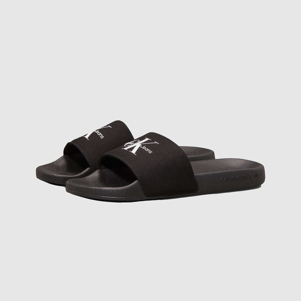 Monogram Slide - Black