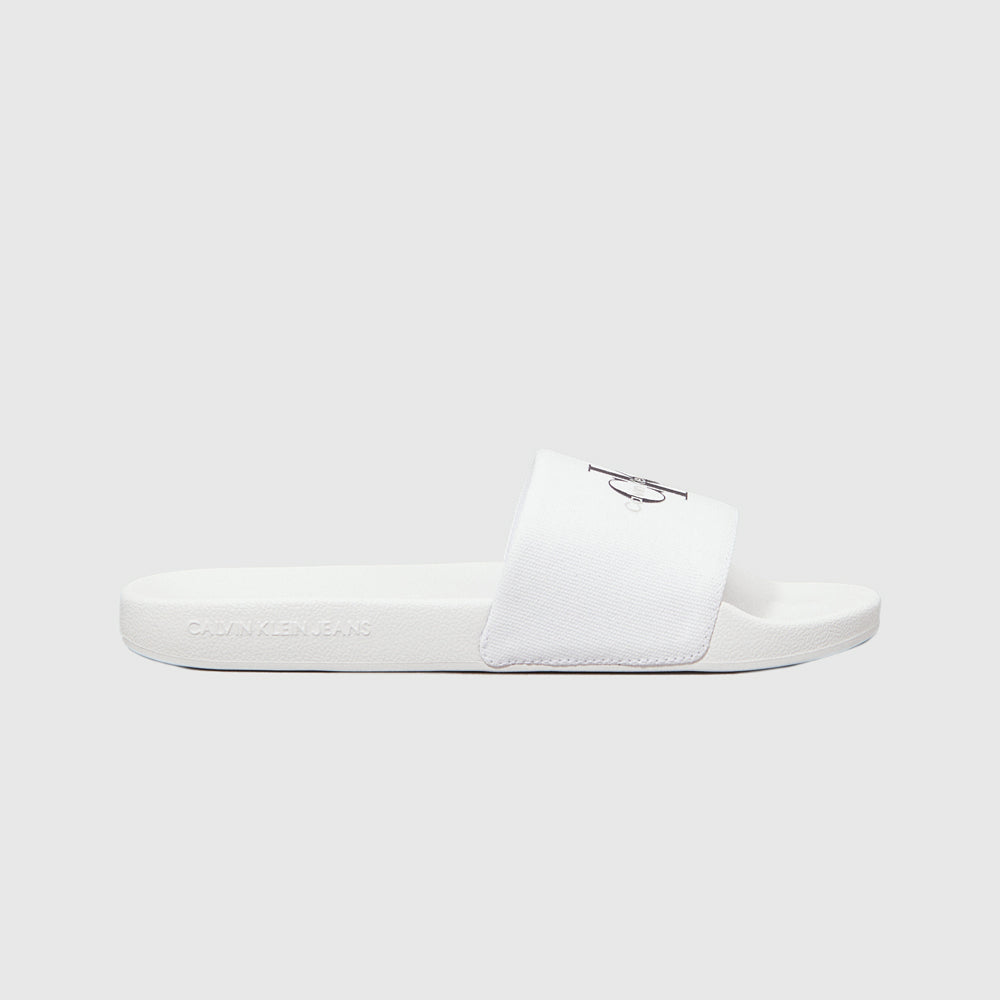 Monogram Slide - White