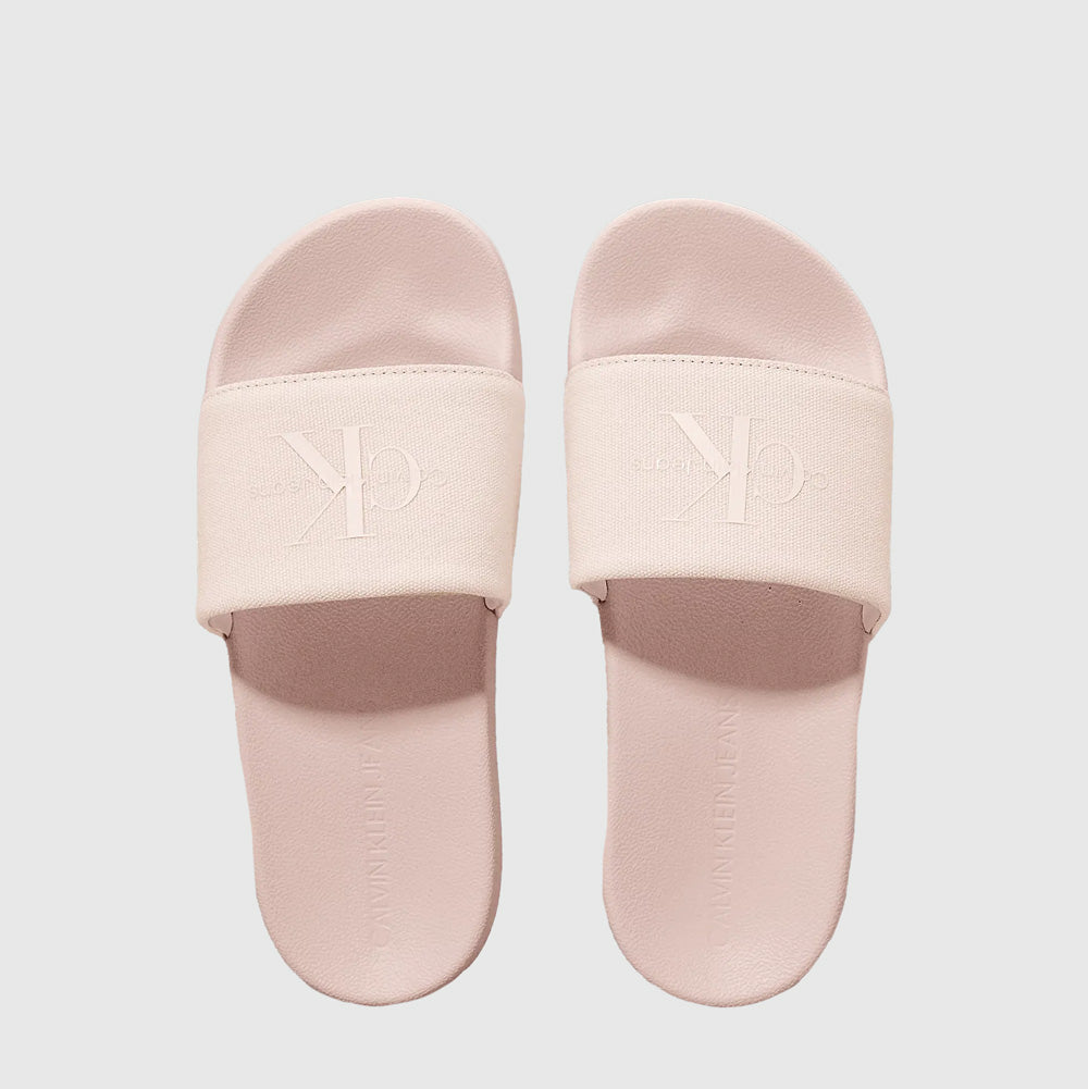 Calvin Klein Monogram Slide - Baby Pink |ThirdBaseUrban