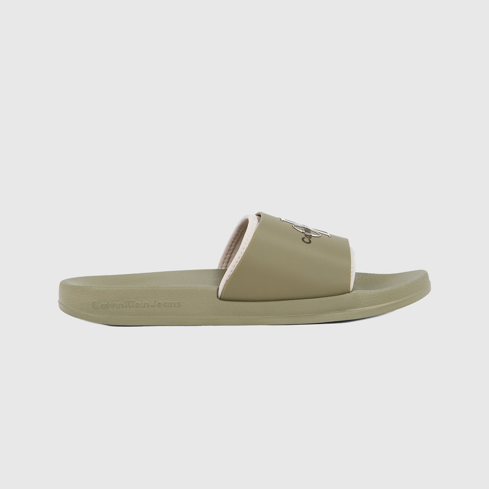 Neoprene Monologo Slide  - Olive