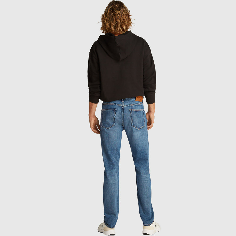 Slim Straight Jeans - Denim Dark