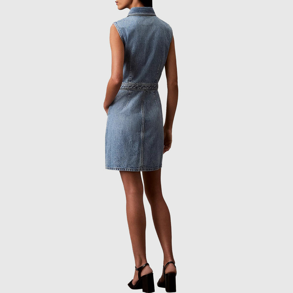 Denim Truckerdress - Denim Medium