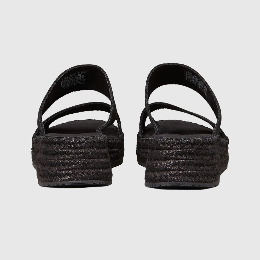 Sporty Rope Sandal - Black