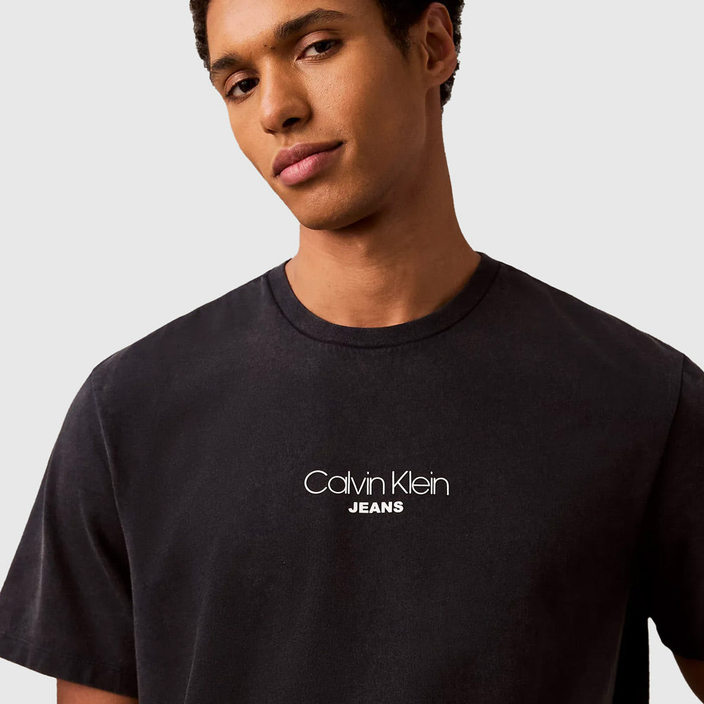Acid Wash T-Shirt - Navy
