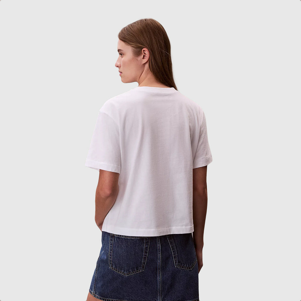 Boxy Graphic T-Shirt - White