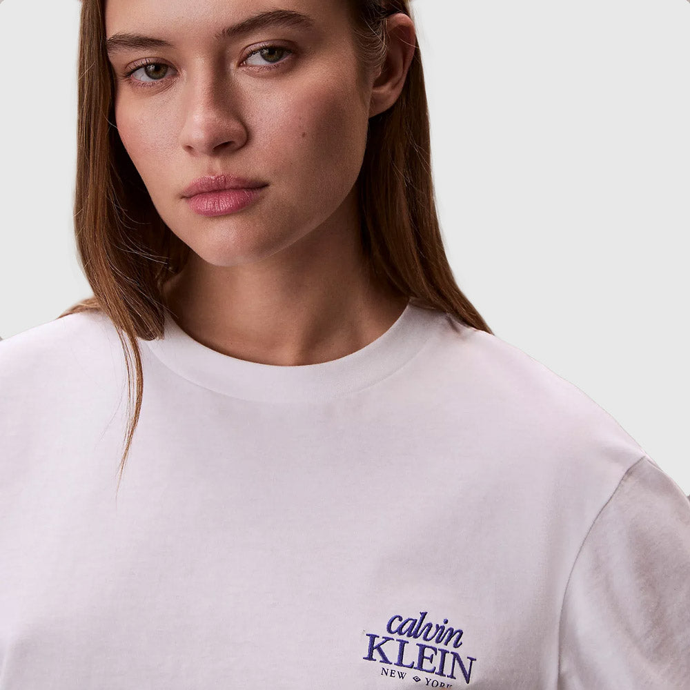 Boxy Graphic T-Shirt - White