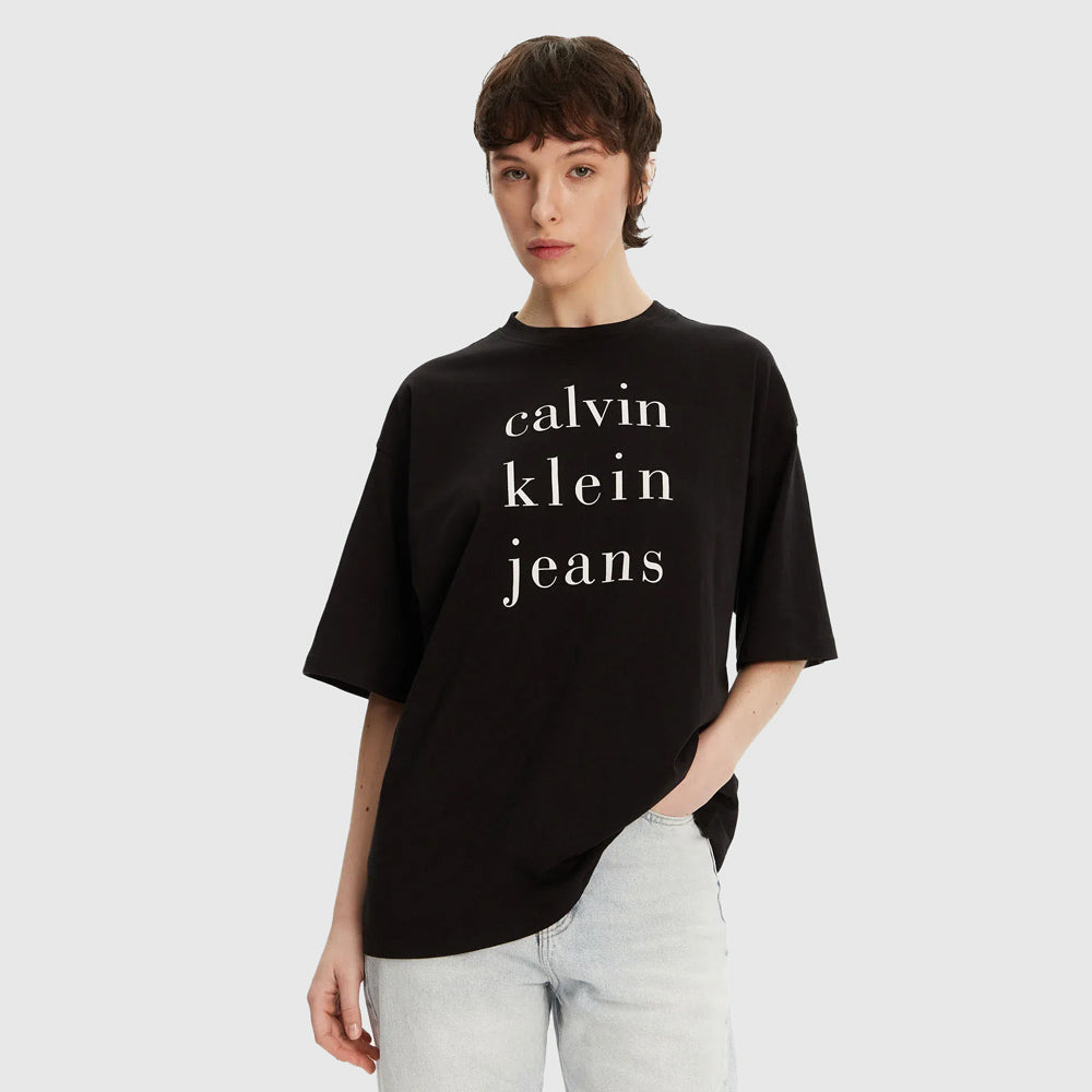 Calvin Klein Logo T-Shirt - Black |ThirdBaseUrban 