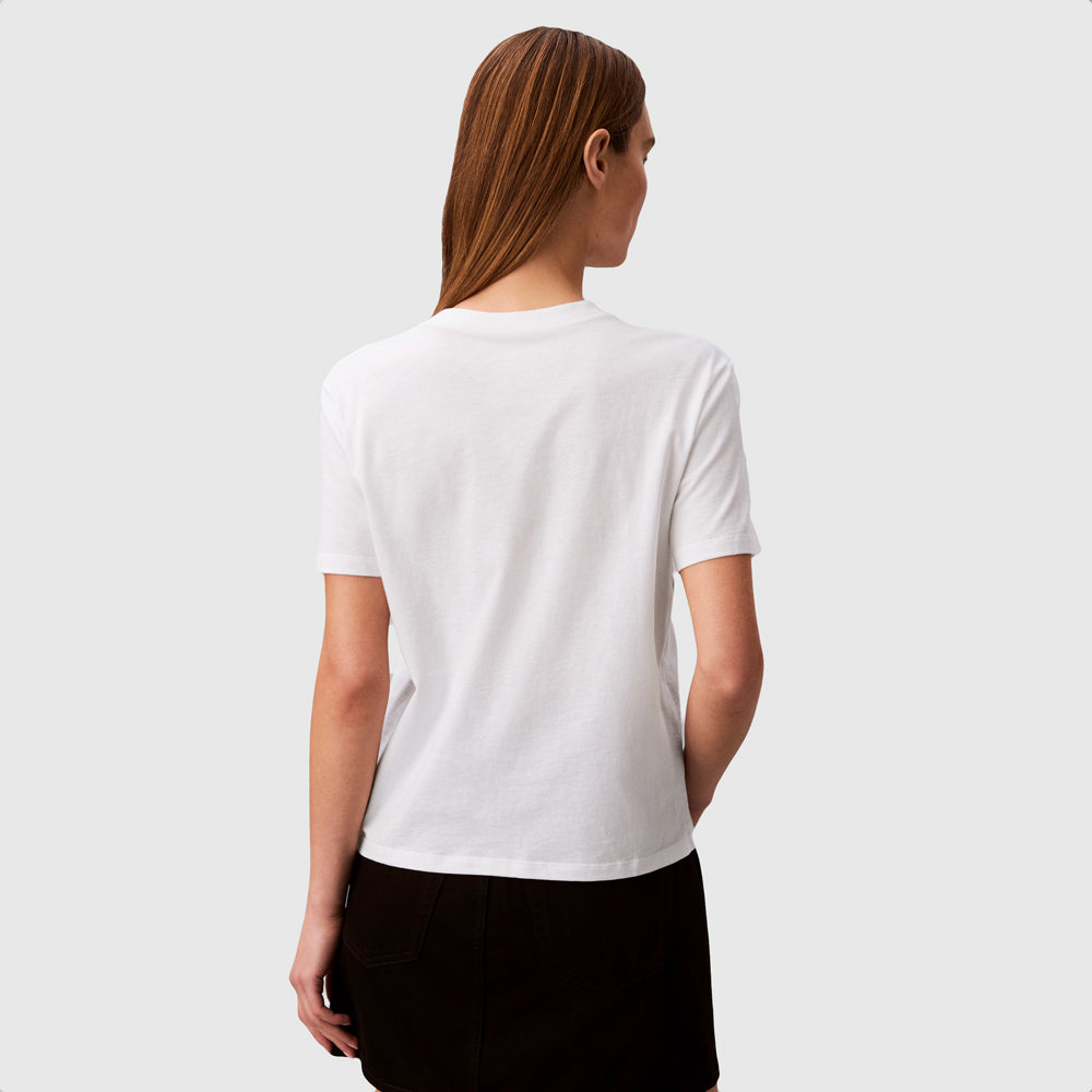 Classic Fit Monogram T-Shirt - White
