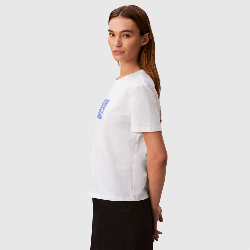 Classic Fit Monogram T-Shirt - White