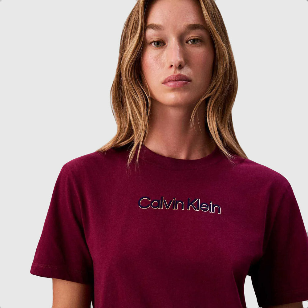 Classic Foil T-Shirt - Berry