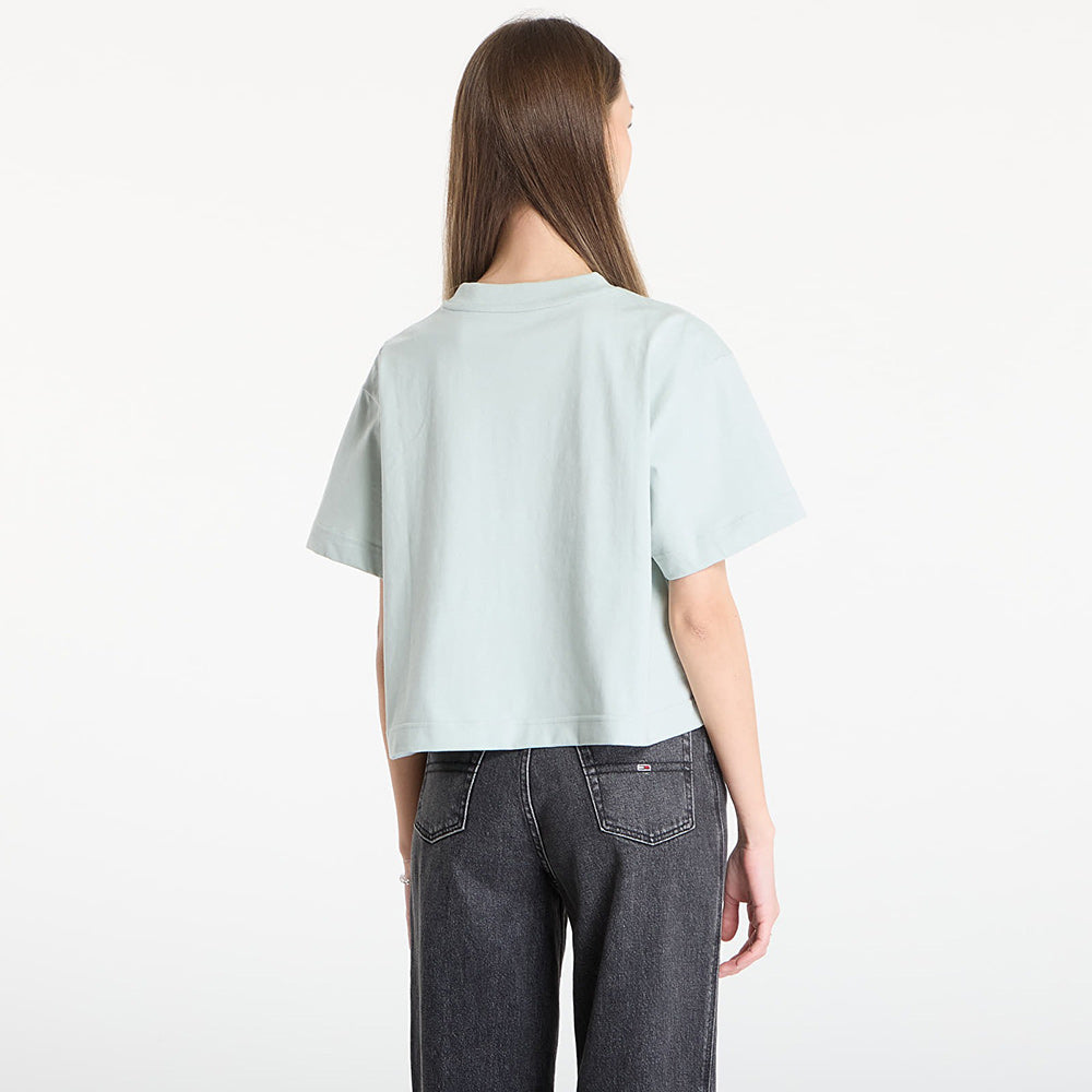 Cropped Boxy Graphic T-Shirt - Mint