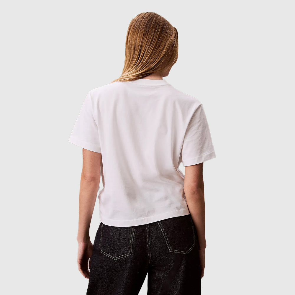 Relaxed Script Logo T-Shirt - White