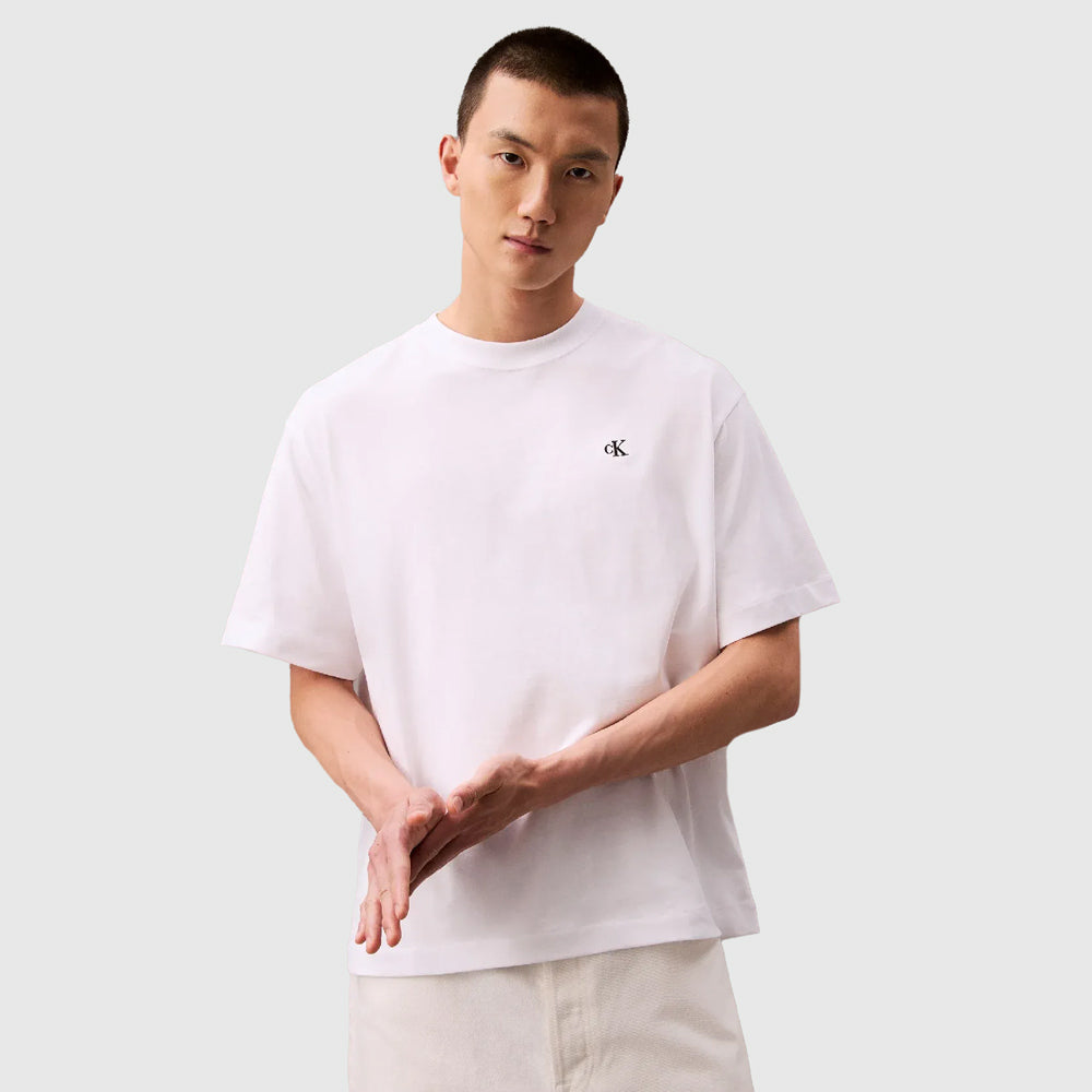 Calvin Klein Archive Logo T-Shirt - White |ThirdBaseUrban