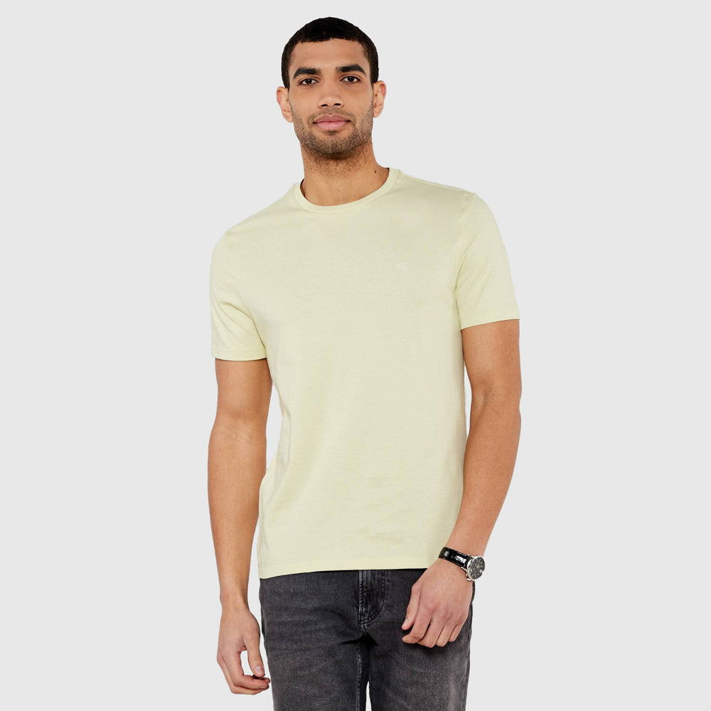 Calvin Klein Smooth Solid T-Shirt - Green |ThirdBaseUrban