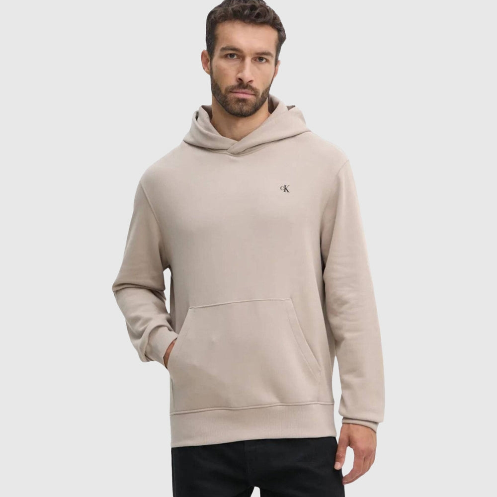 Calvin Klein Stamp Back Graphic Hoodie - Brown |ThirdBaseUrban