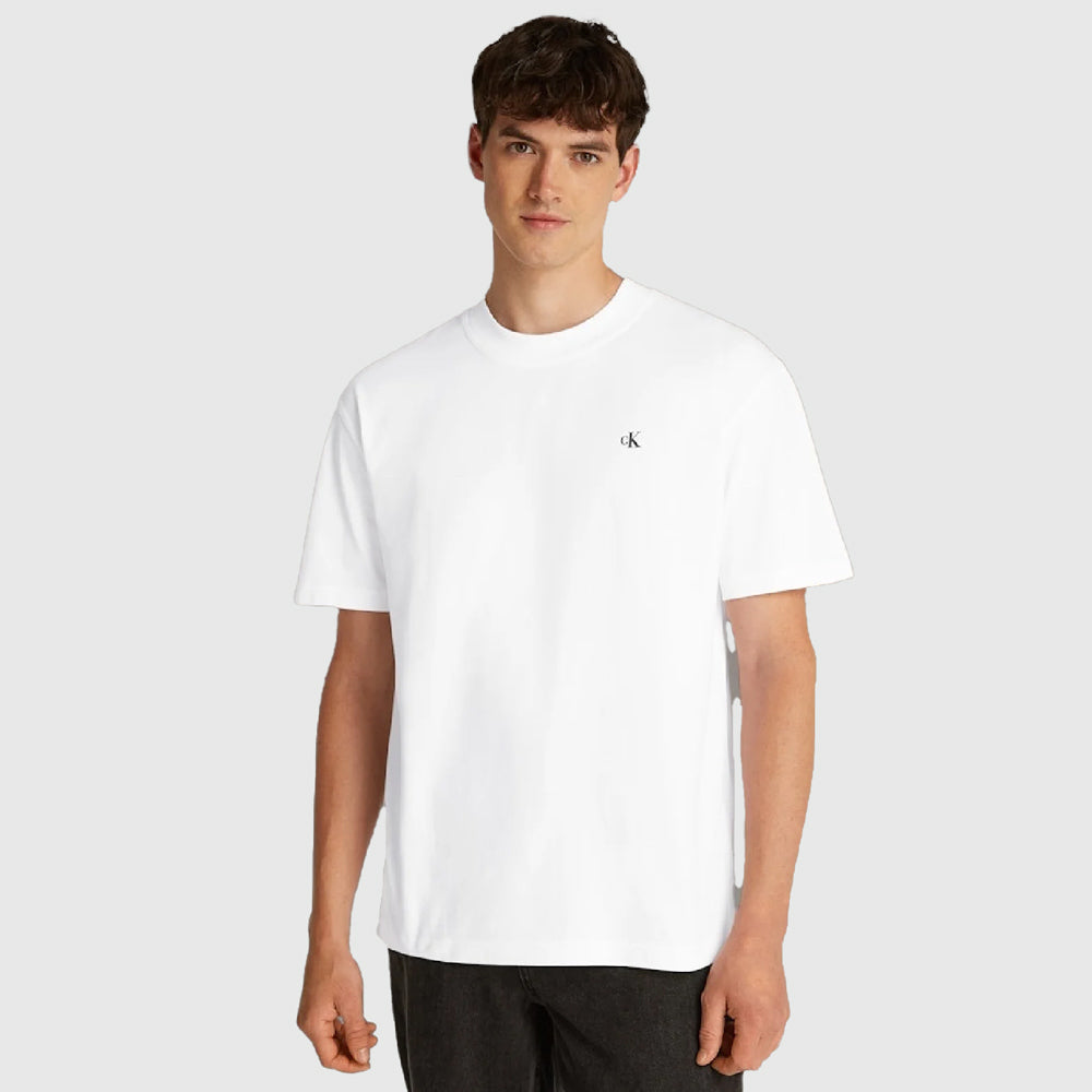 Calvin Klein Stamp Back Graphic T-Shirt - White |ThirdBaseUrban