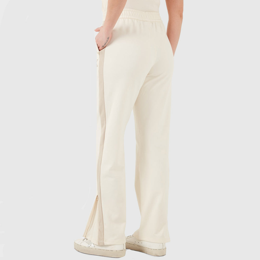 Stretch Terry Track Pant - Cream