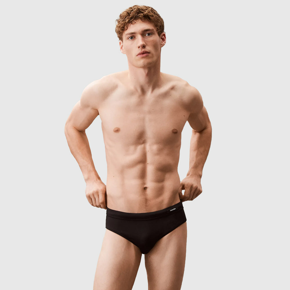 Calvin Klein Swim  Brief - Black |ThirdBaseUrban
