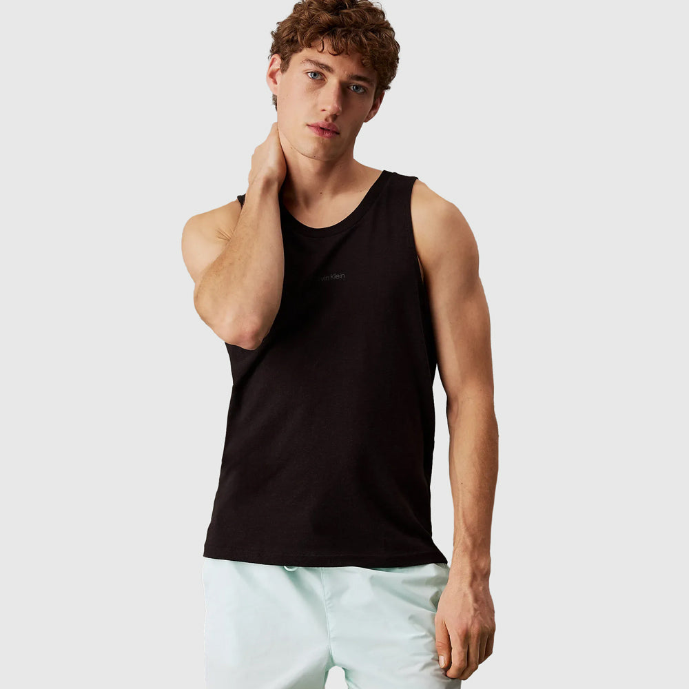 Calvin Klein Swim Tank - Black |ThirdBaseUrban