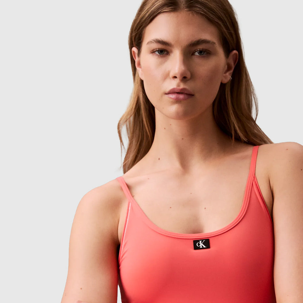 Swim  One Piece - Coral