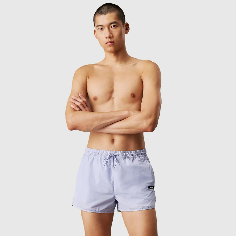 Calvin Klein Swim Short Runner - Lilac |ThirdBaseUrban