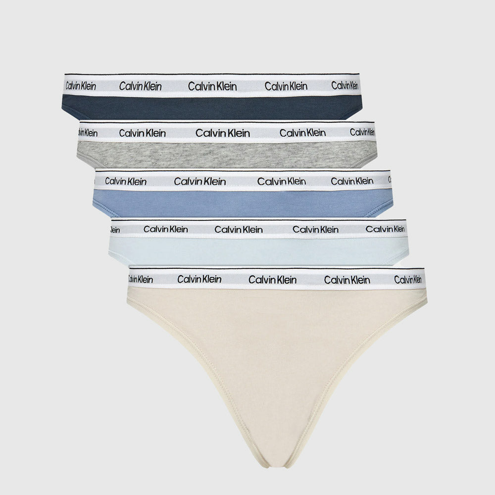 Calvin Klein 5Pack Thong - Multi  |ThirdBaseUrban