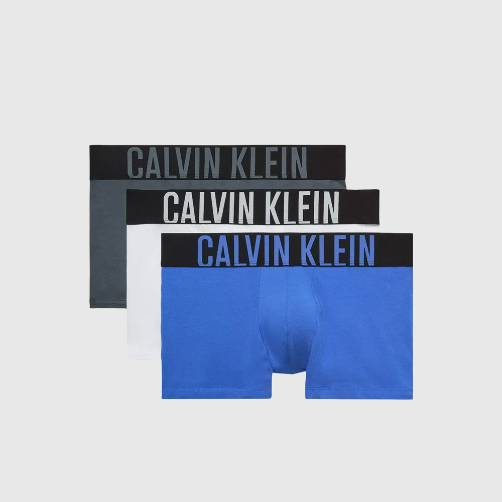 Calvin Klein 3 Pack Trunk - Blue Multi |ThirdBaseUrban