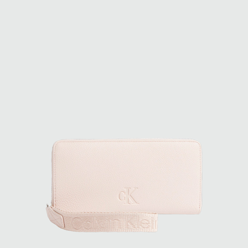Calvin Klein Ultralight Zip Around Wallet - Pink |ThirdBaseUrban