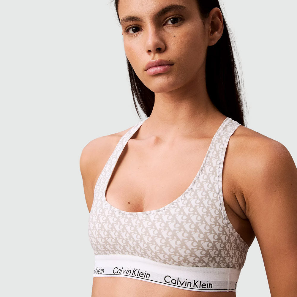 Calvin Klein Unlined Bralette - Print |ThirdBaseUrban