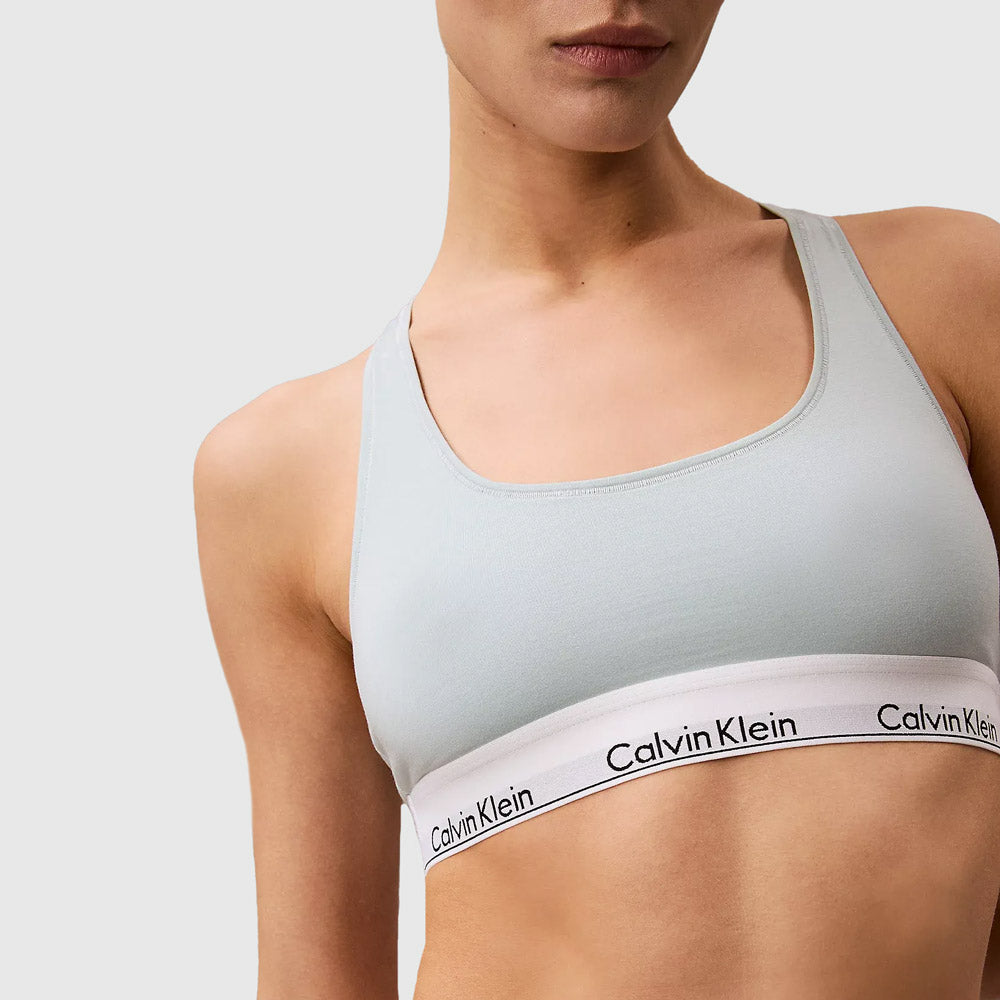 Unlined Bralette - Blue