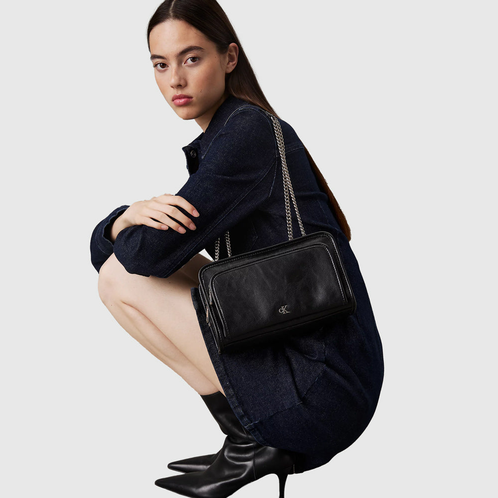 Utility Zip Camera Bag - Black