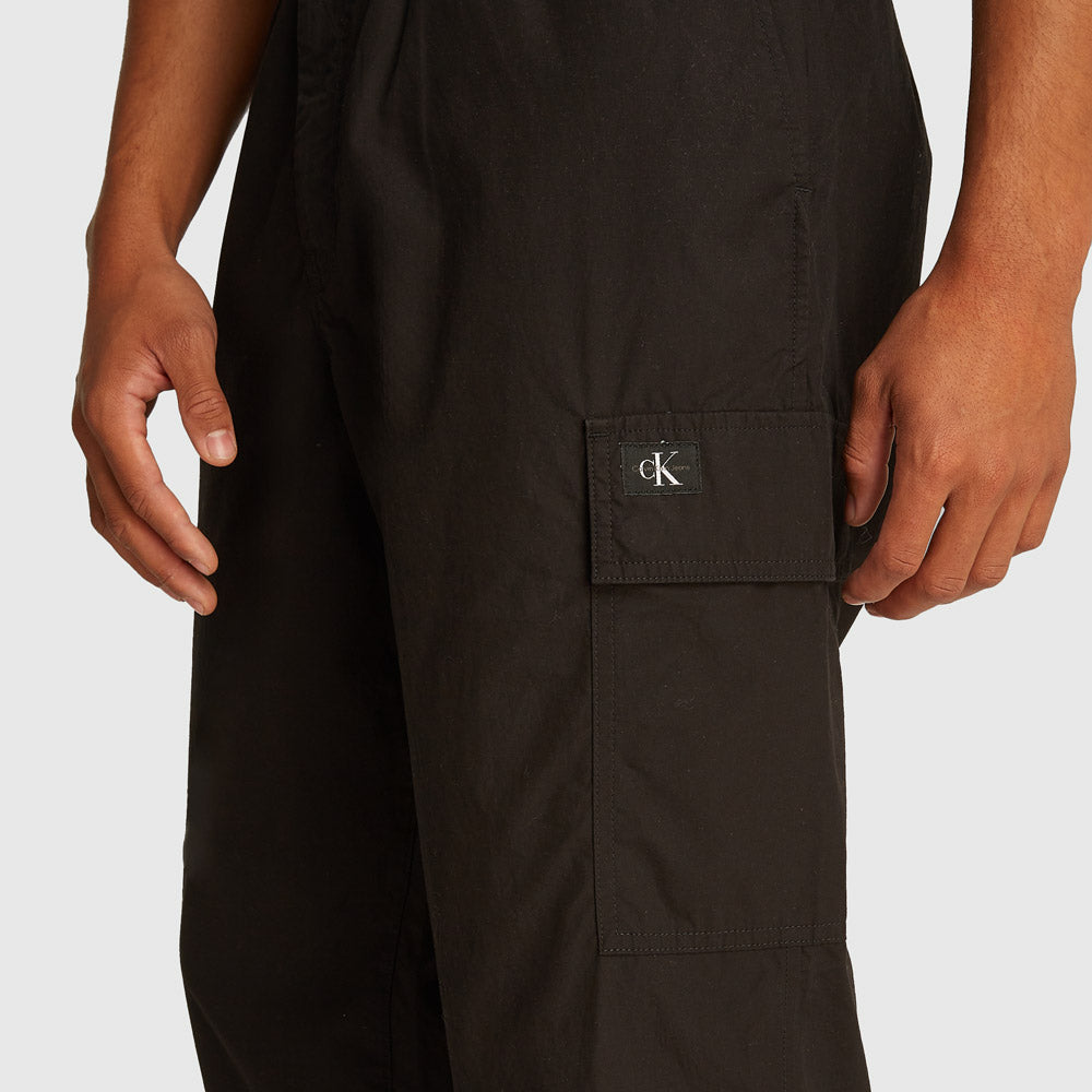 Utility Poplin Pant - Black