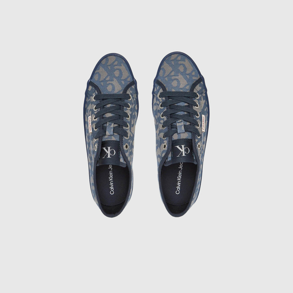Jacquard Vulc Sneaker - Navy