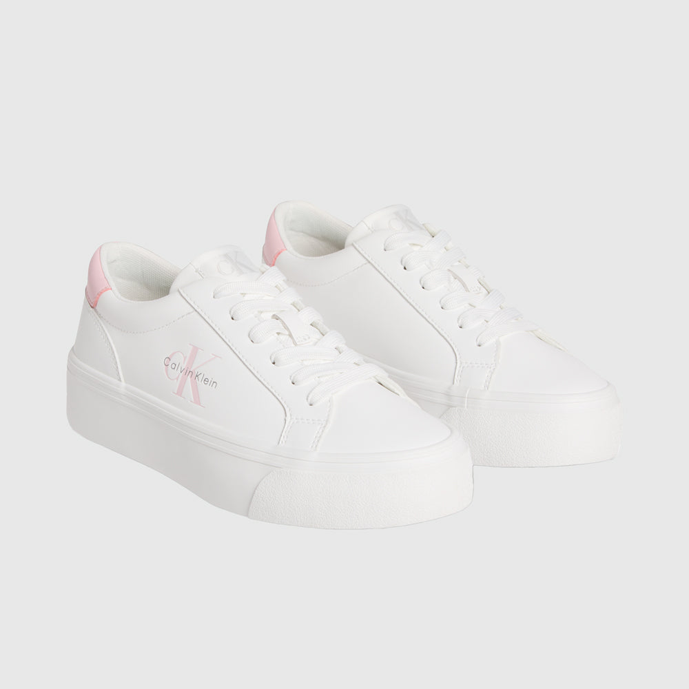 Vulc Flatform Sneaker - White Multi