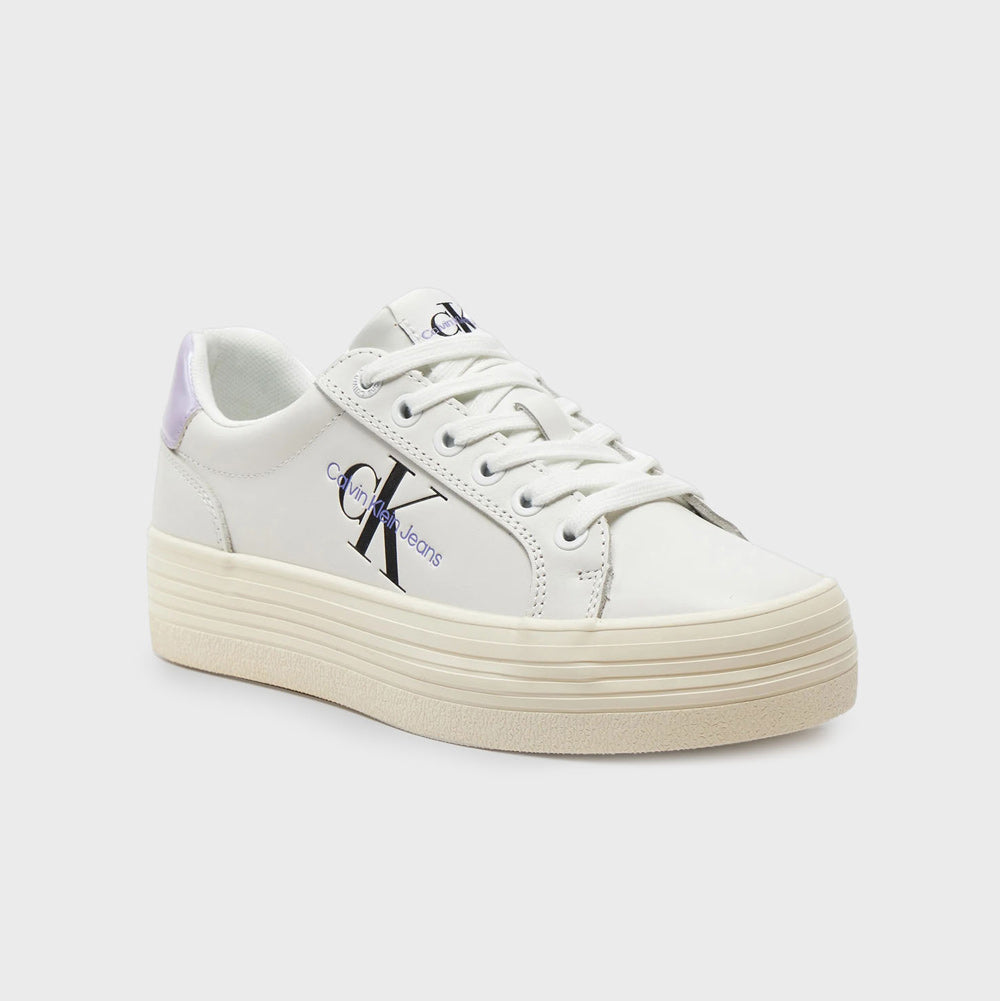 Vulc Flatform Sneaker - White Multi