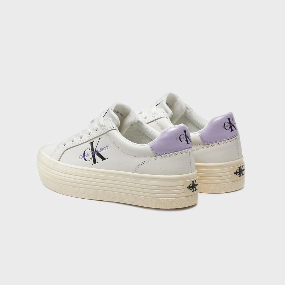 Vulc Flatform Sneaker - White Multi