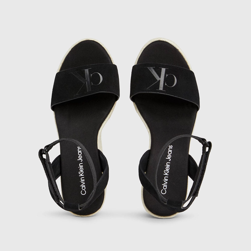 Wedge Sandal - Black