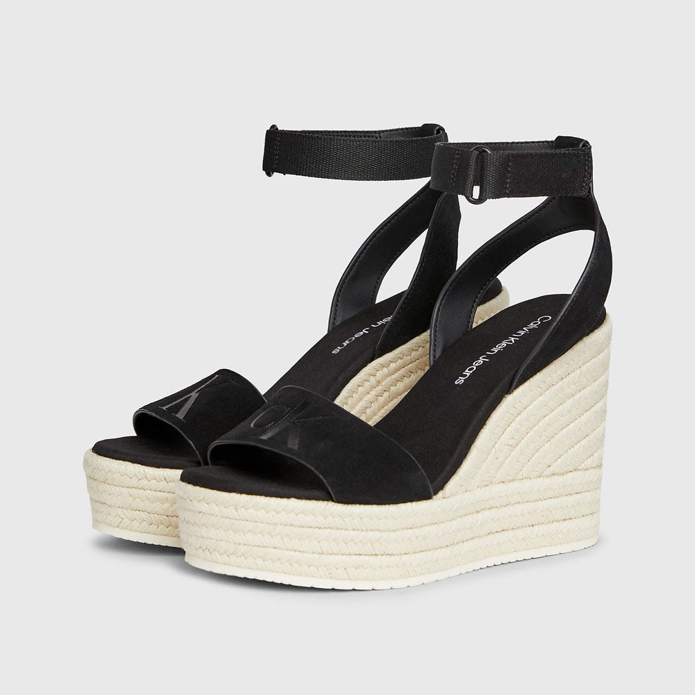 Wedge Sandal - Black