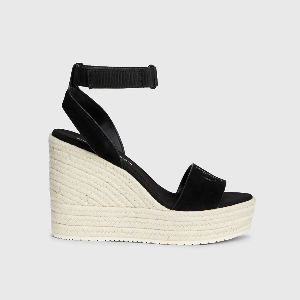 Wedge Sandal - Black