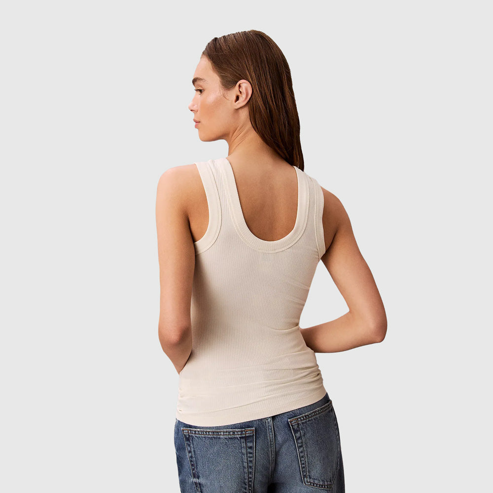 Rib Tank - Cream