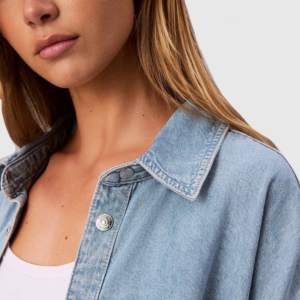 Relaxed Denim Shirt - Indigo