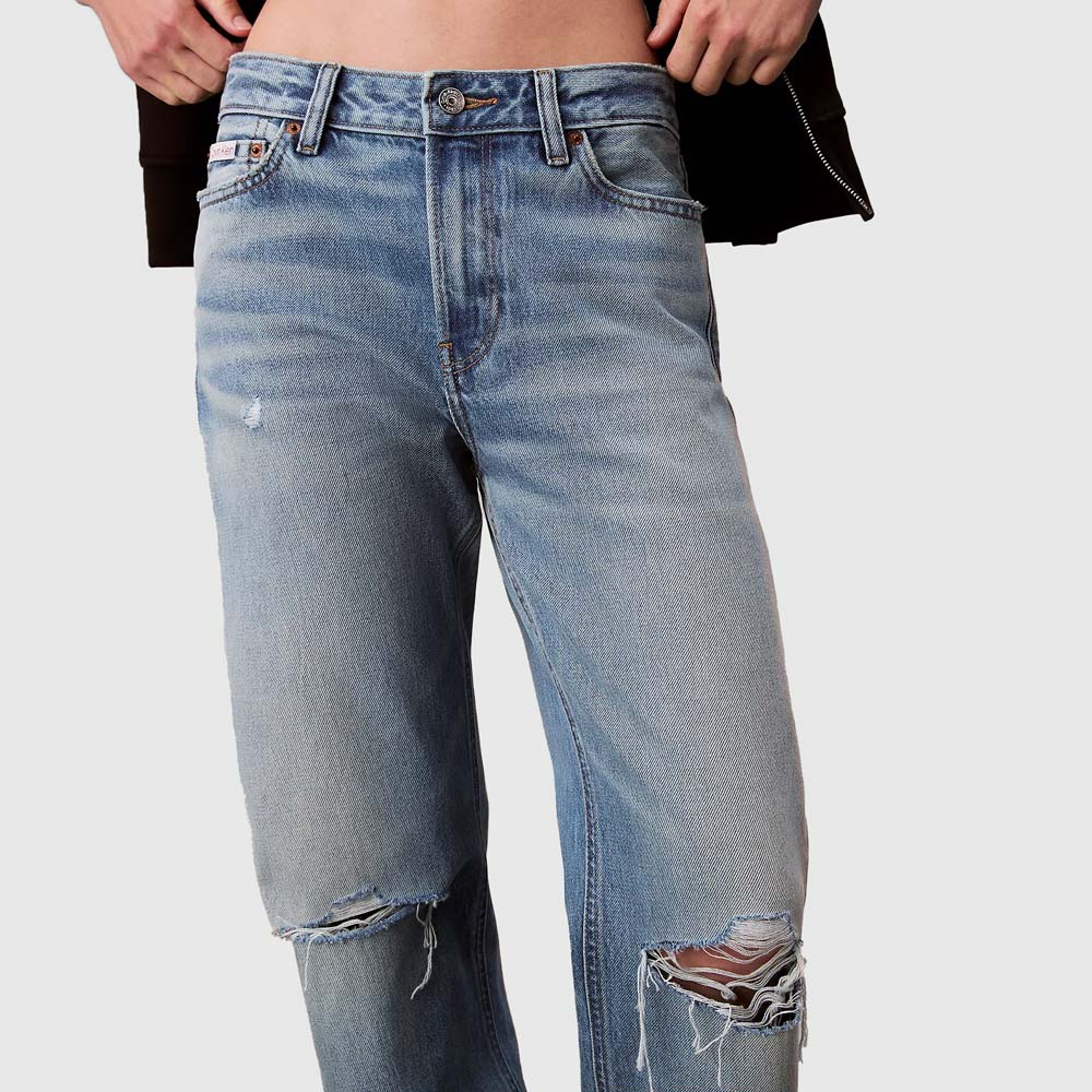 90S Gold Dust Denim Jeans - Denim Light