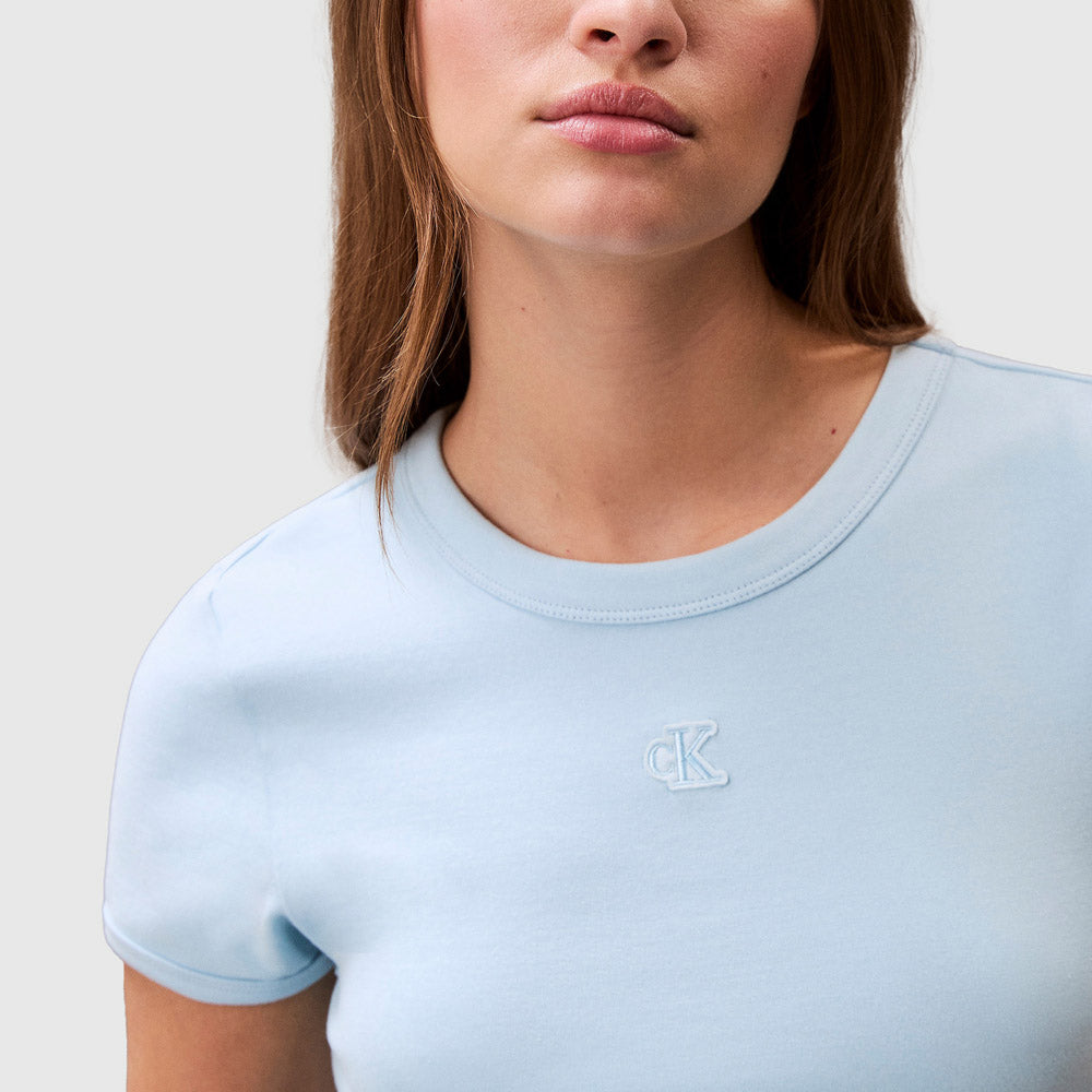Calvin Klein Rib Mini Dress - Light Blue |ThirdBaseUrban Calvin Klein Rib Mini Dress - Light Blue |ThirdBaseUrban