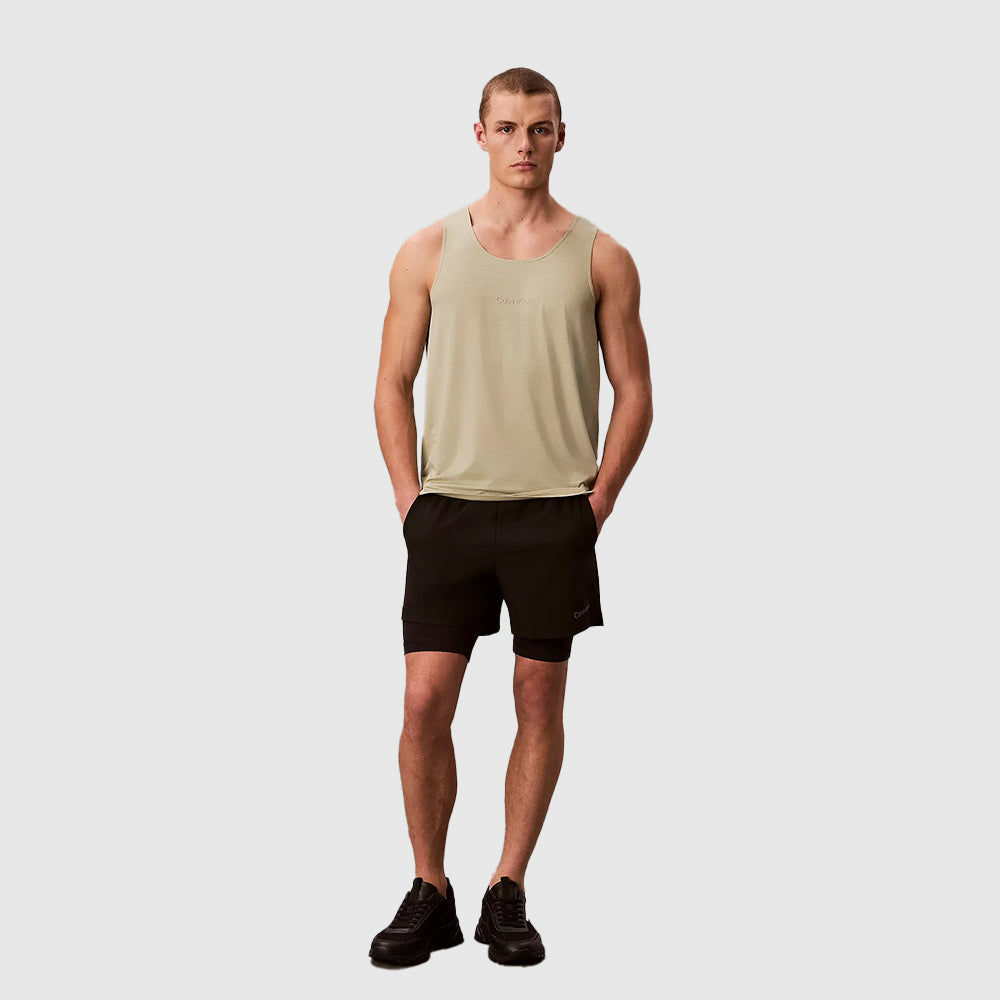 Woven 2-in-1 Gym Short - Black