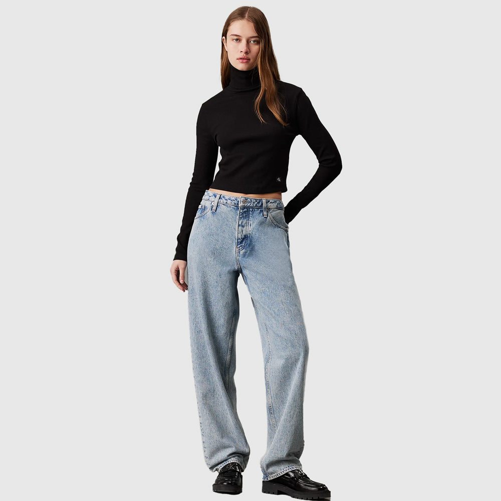 Rib Rollneck - Black